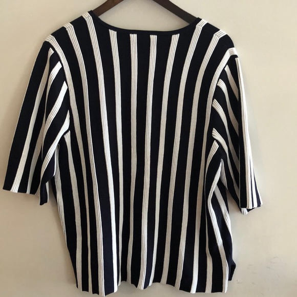 Ann Taylor blue and white - Picture 3 of 3